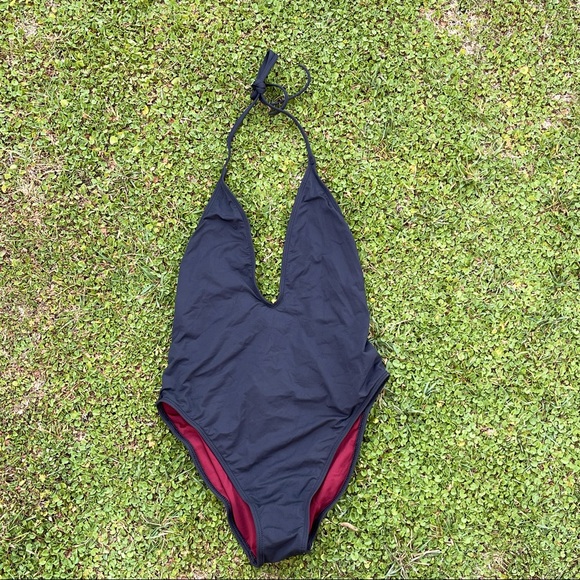 The Bikini Lab Other - The Bikini Lab Halter One piece Swimsuit Preowned